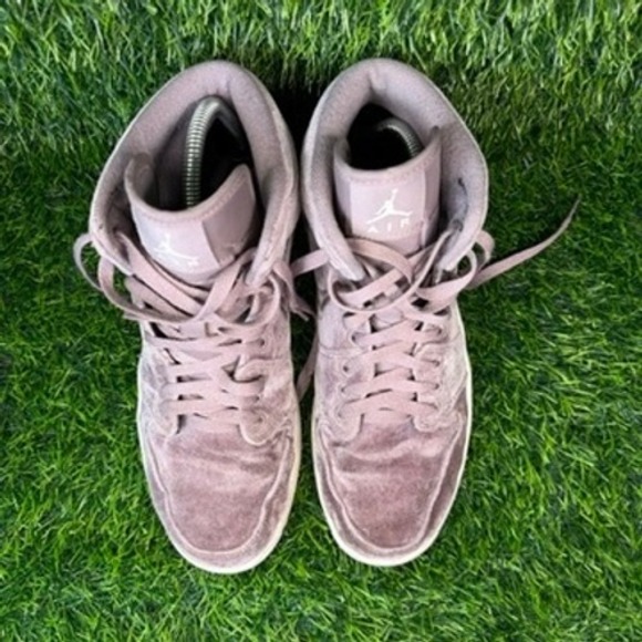 Jordan 1 Mid SE Velvet Canyon Rust Womens Shoes Size 10.5 DQ8397-500 - Picture 2 of 8